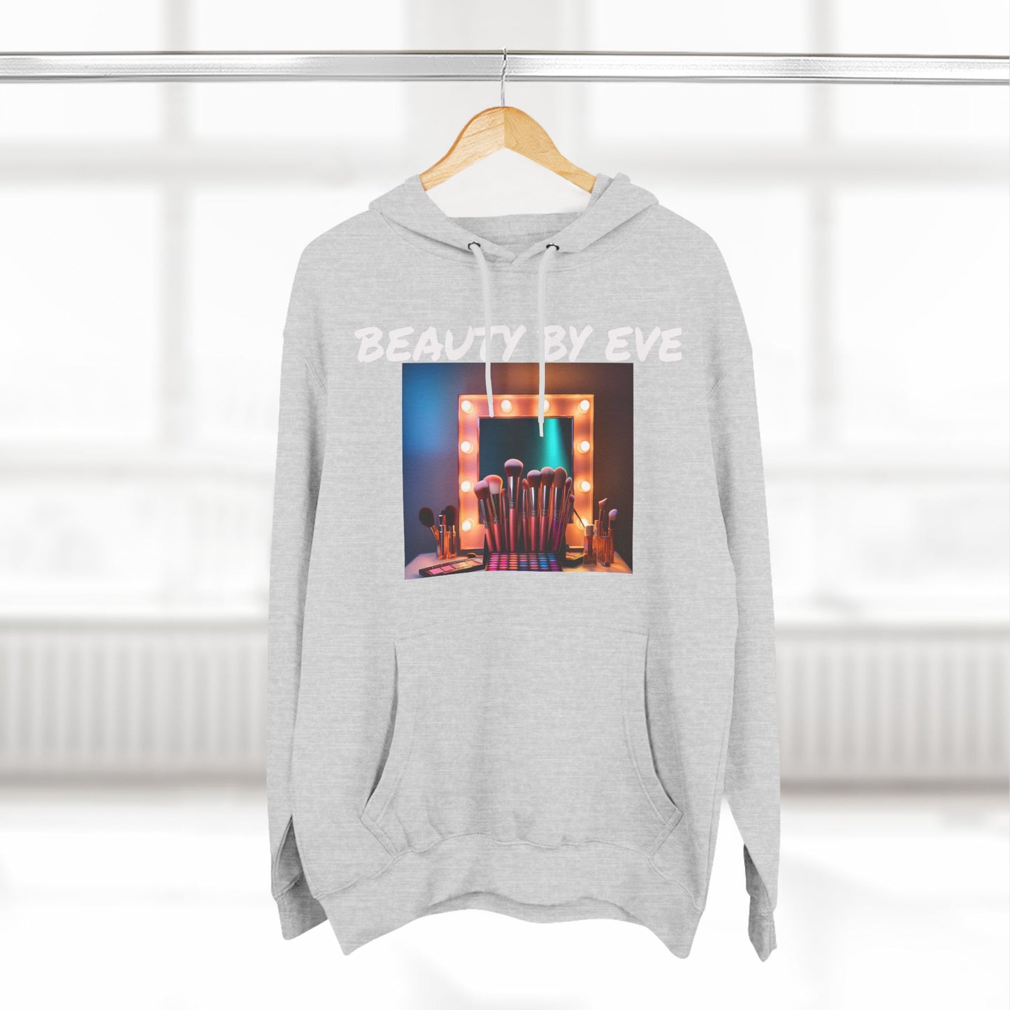 Three-Panel Fleece Hoodie