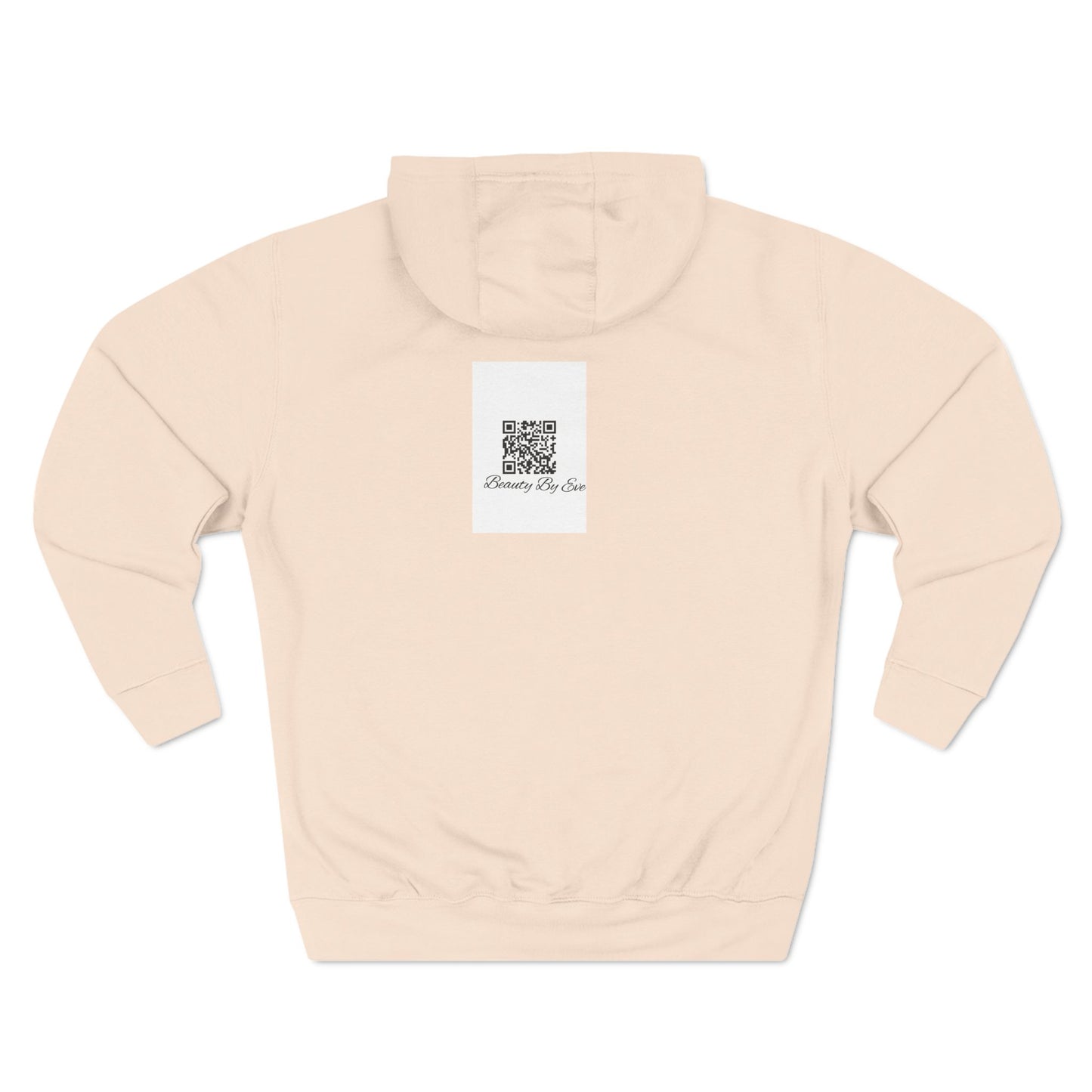 Three-Panel Fleece Hoodie