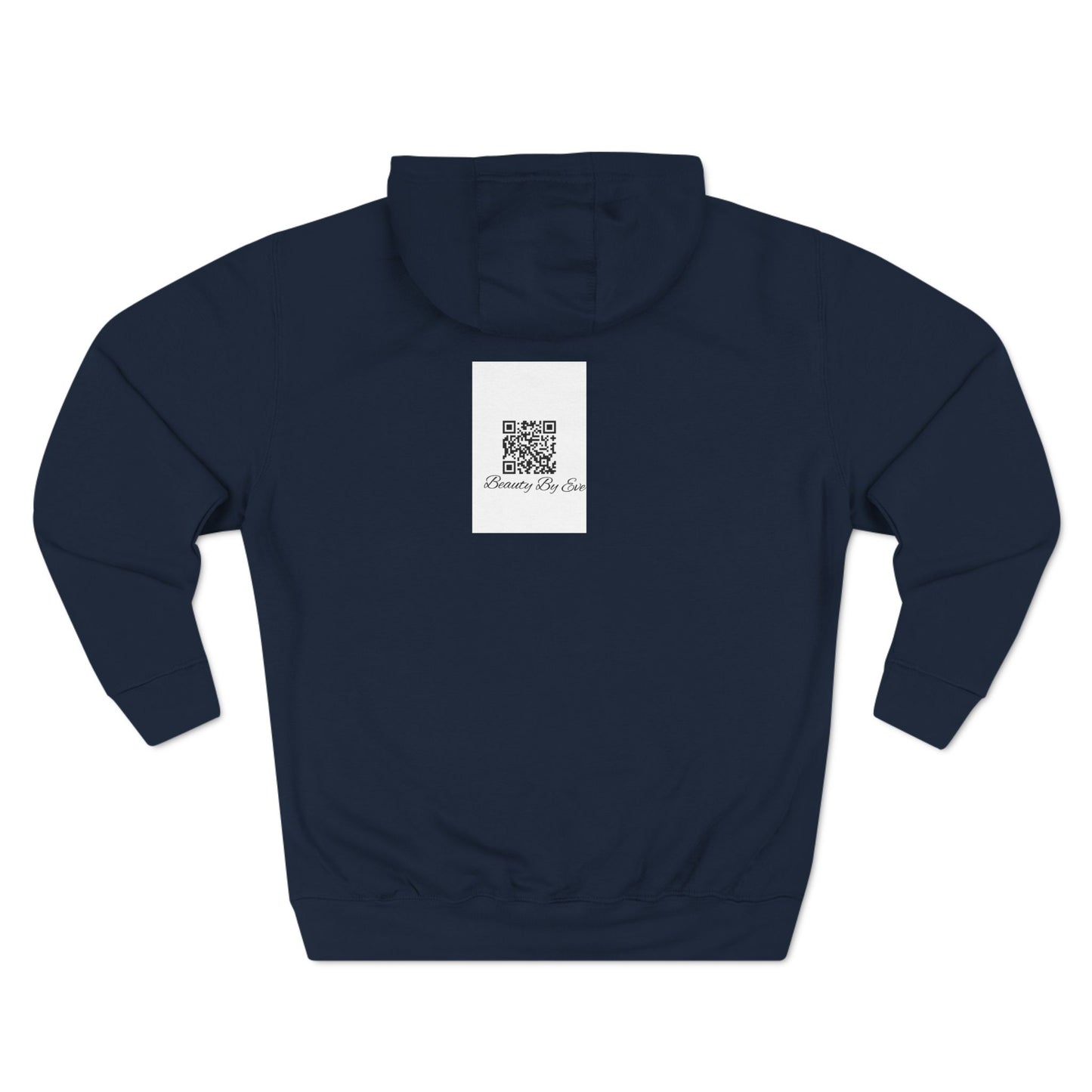 Three-Panel Fleece Hoodie