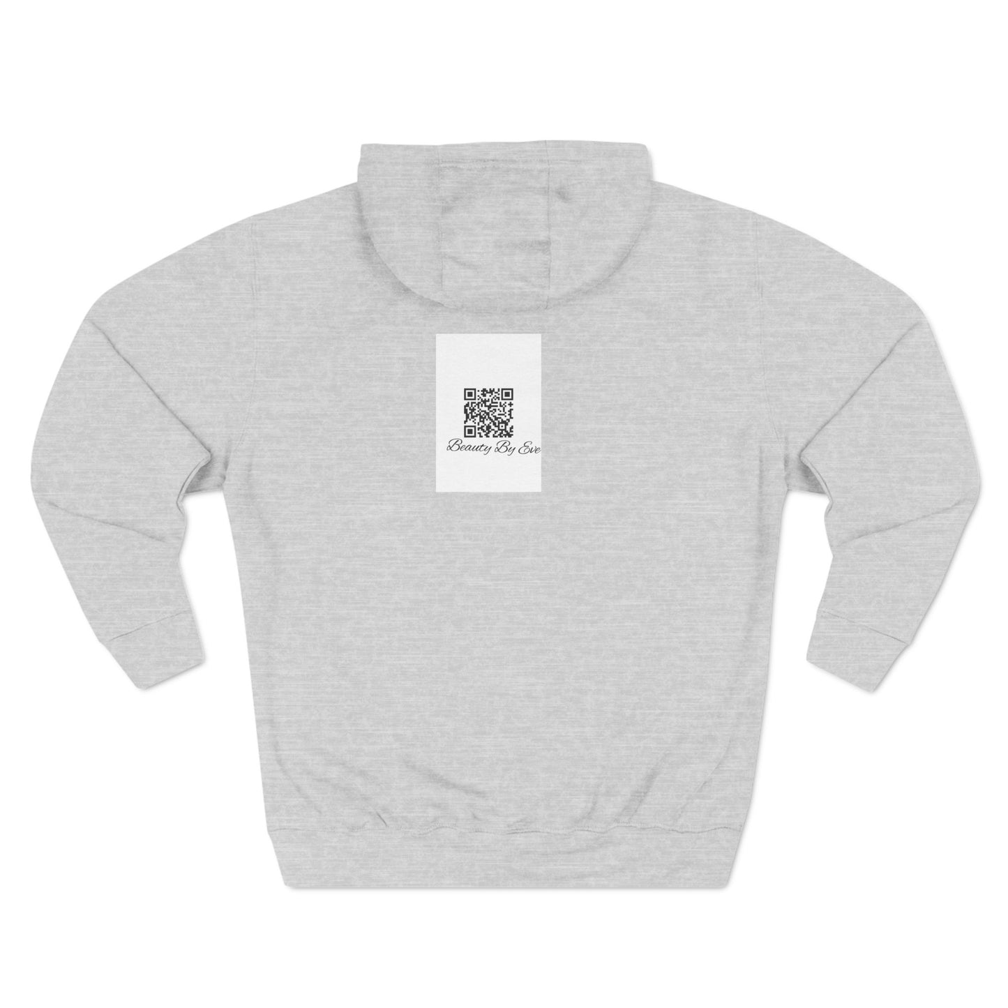 Three-Panel Fleece Hoodie