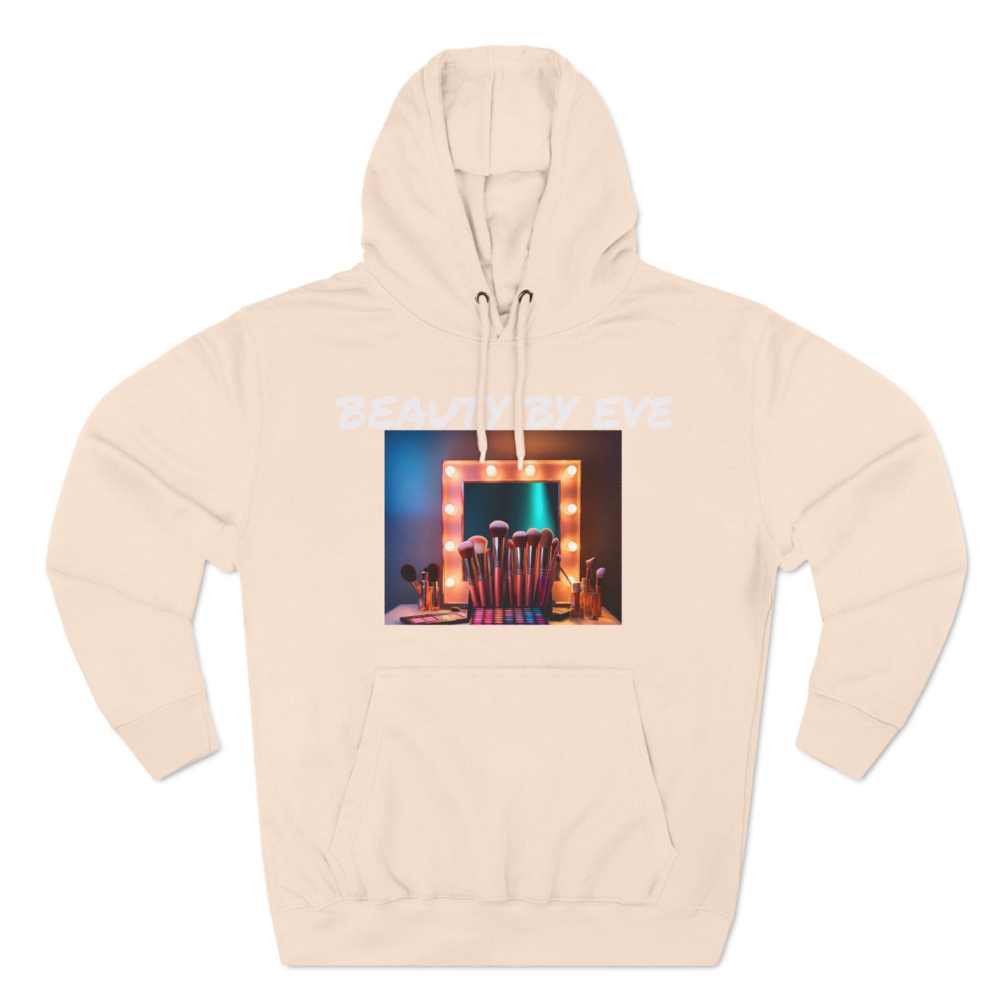 Three-Panel Fleece Hoodie