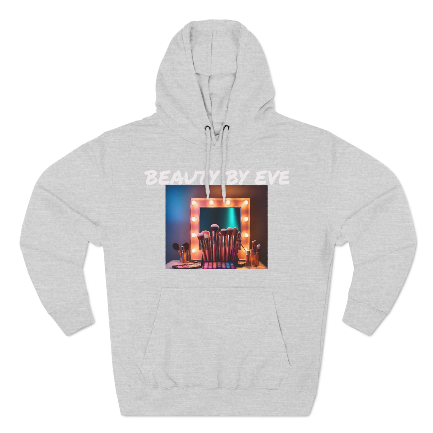 Three-Panel Fleece Hoodie