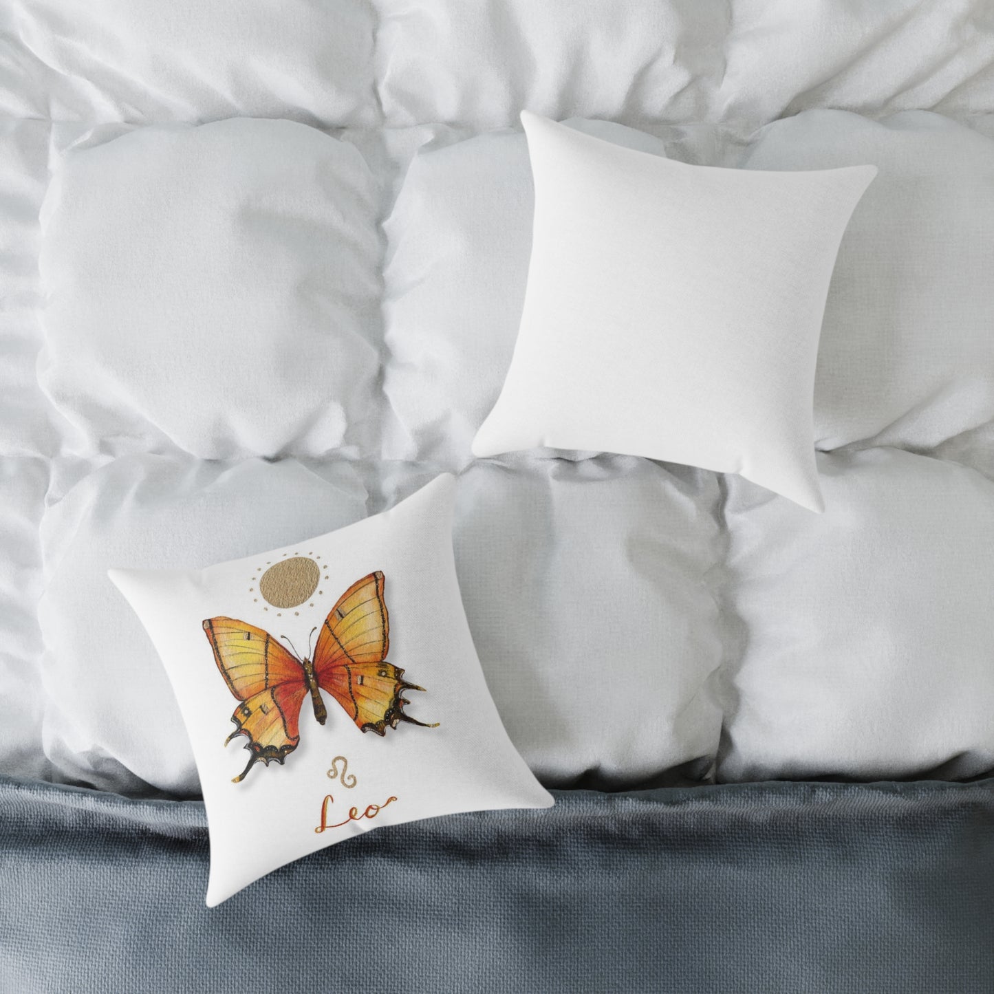 Square Poly Canvas Pillow