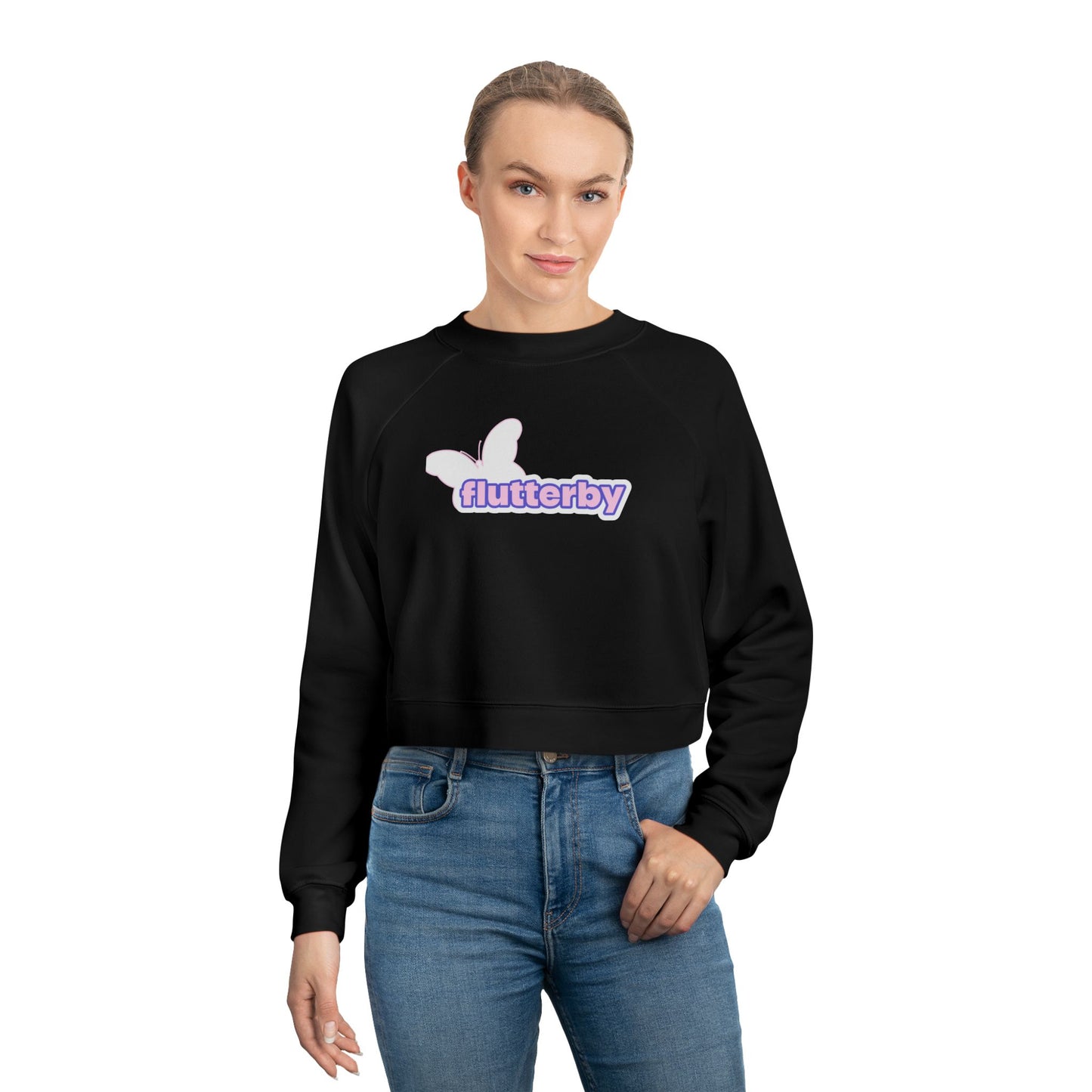 Women's Cropped Fleece Pullover