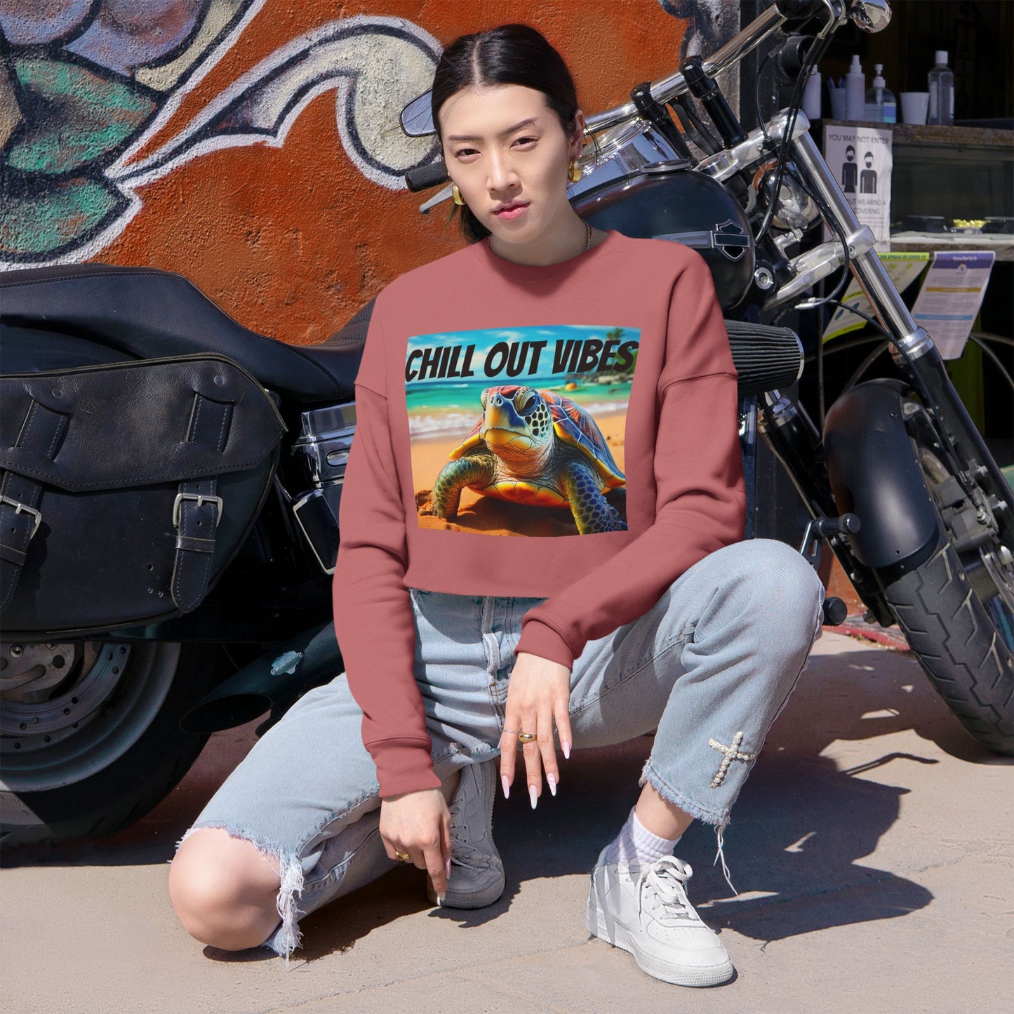 Women's Cropped Sweatshirt