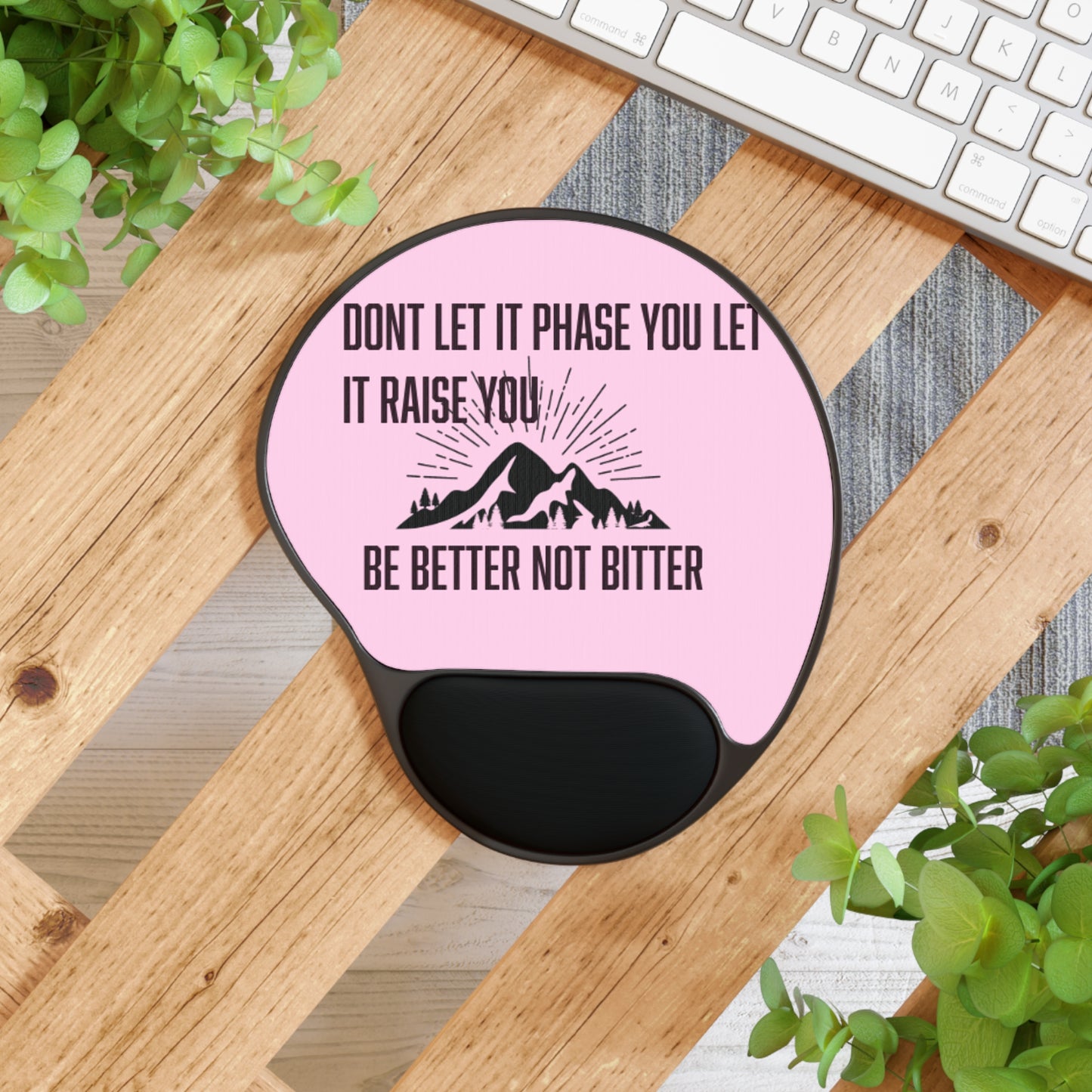 Mouse Pad With Wrist Rest