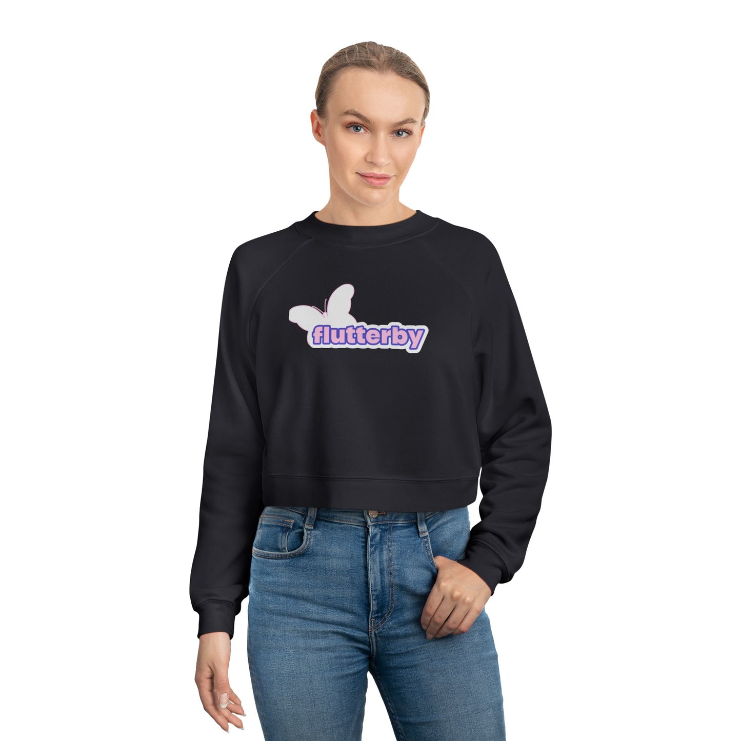 Women's Cropped Fleece Pullover