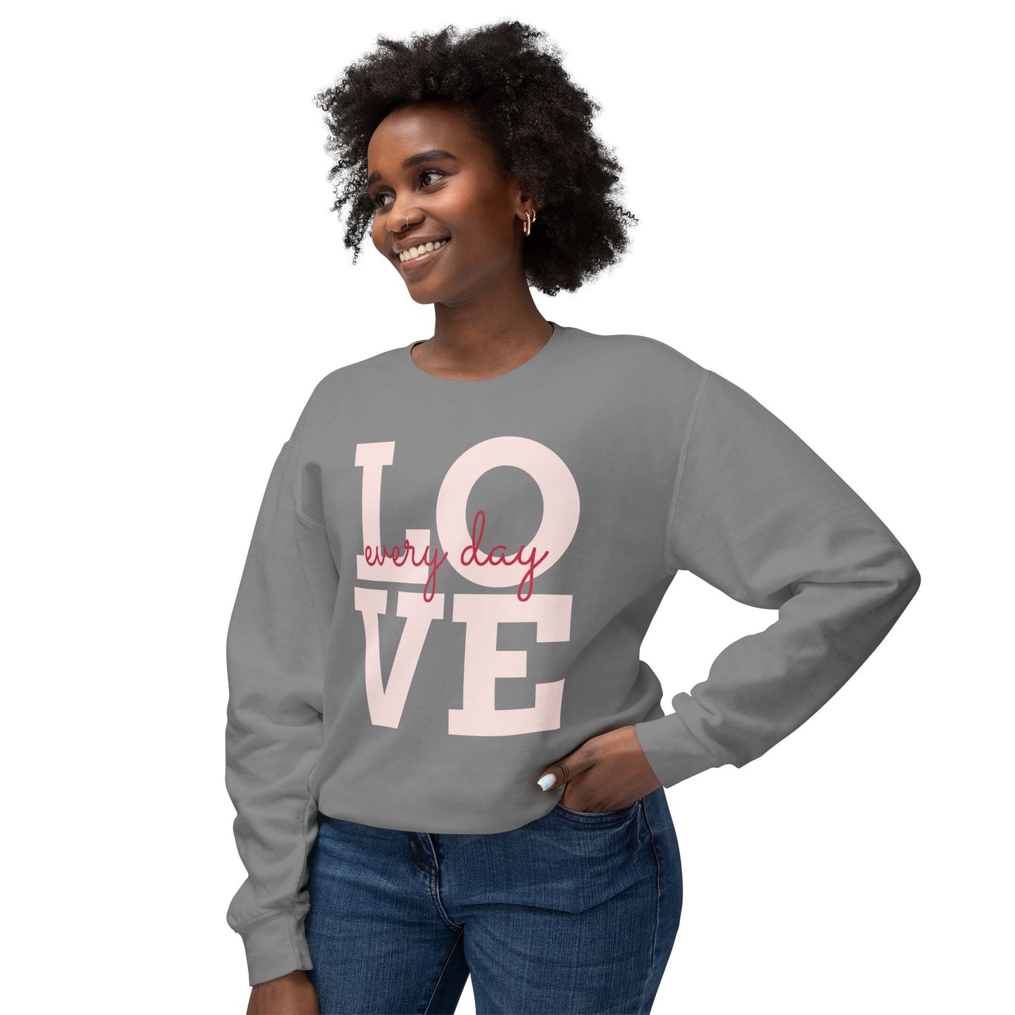 Unisex Lightweight Crewneck Sweatshirt