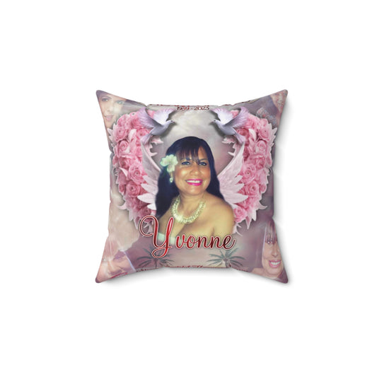 Spun Polyester Square Pillow