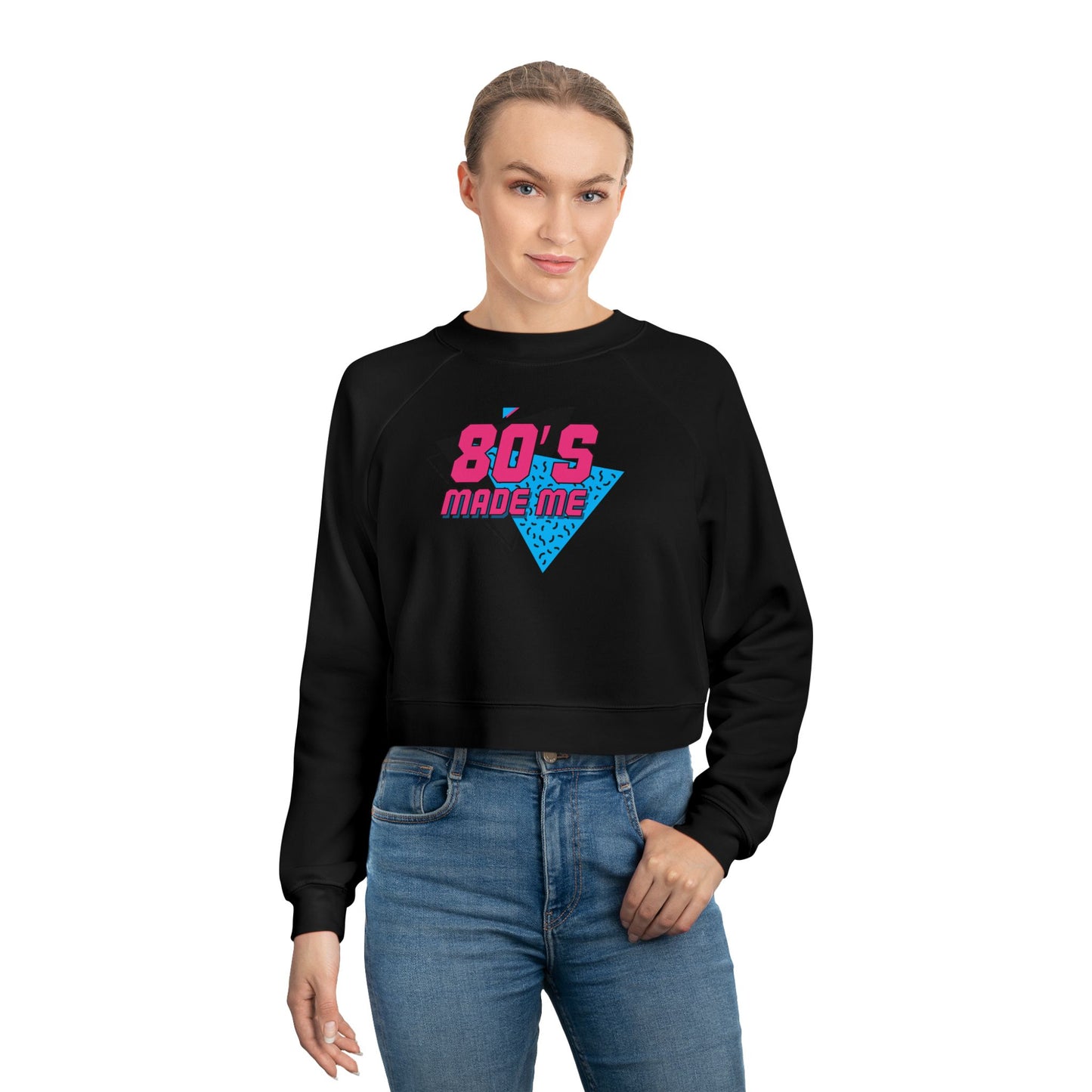 Women's Cropped Fleece Pullover