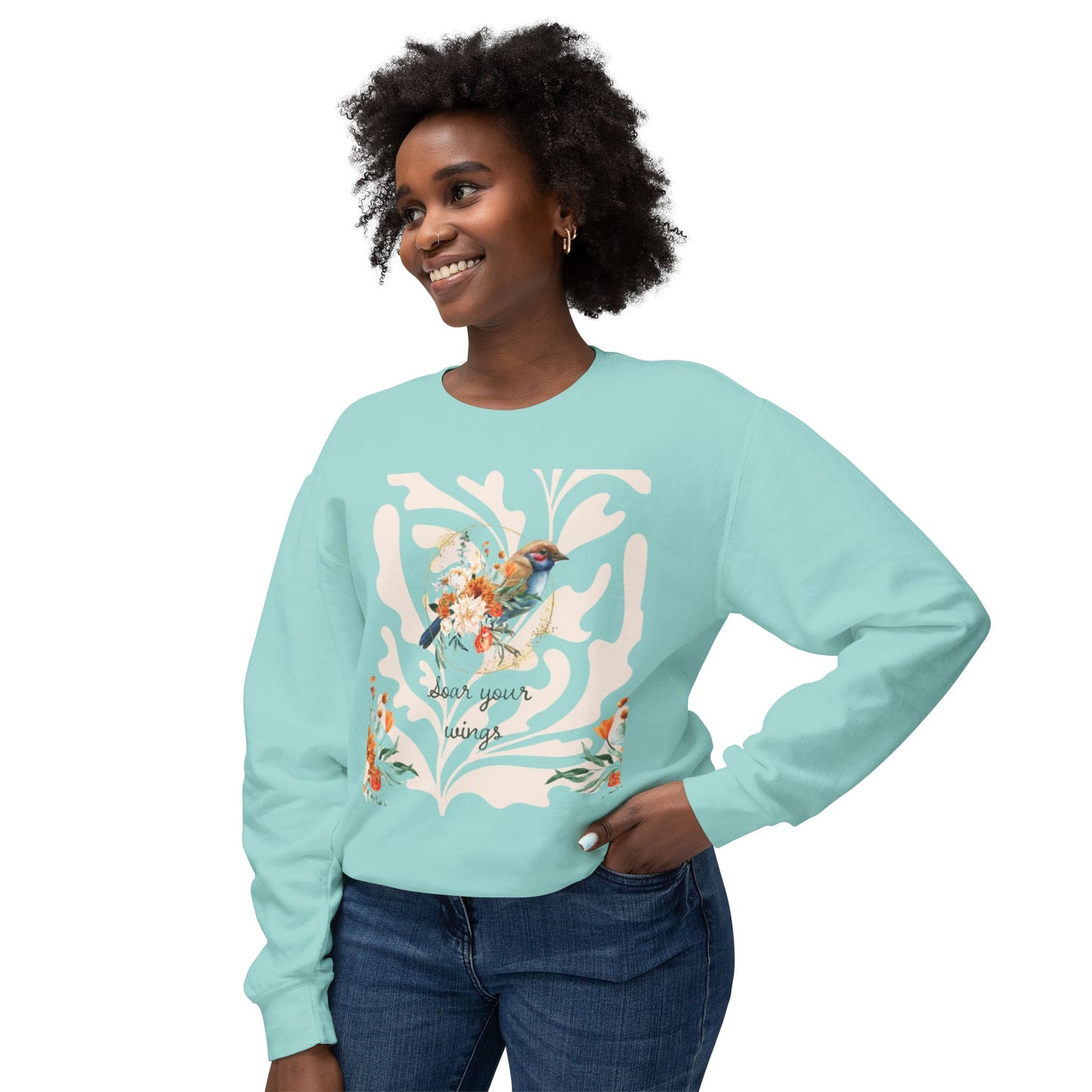 Unisex Lightweight Crewneck Sweatshirt