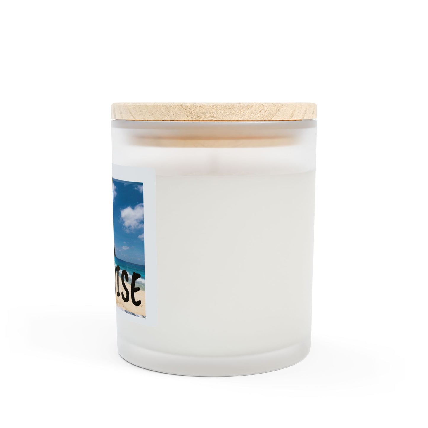 Frosted Glass Candle, 11oz