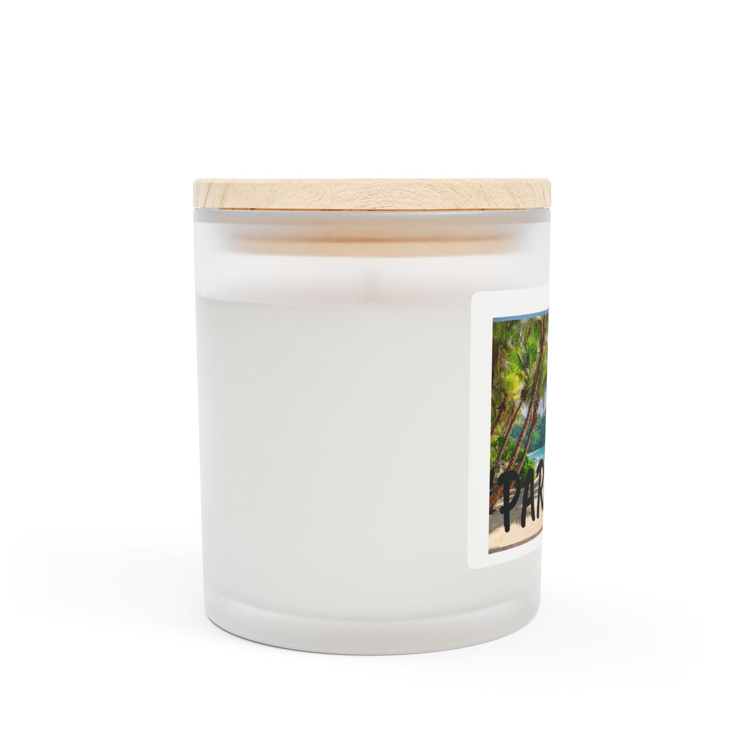 Frosted Glass Candle, 11oz