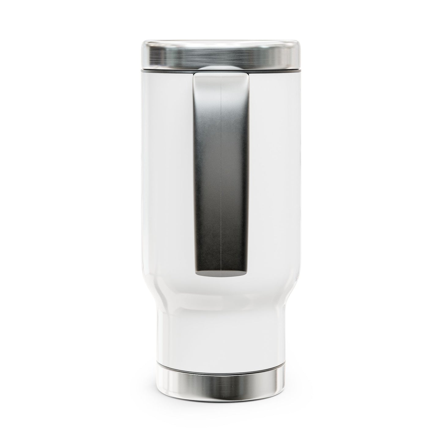 Stainless Steel Travel Mug with Handle, 14oz #