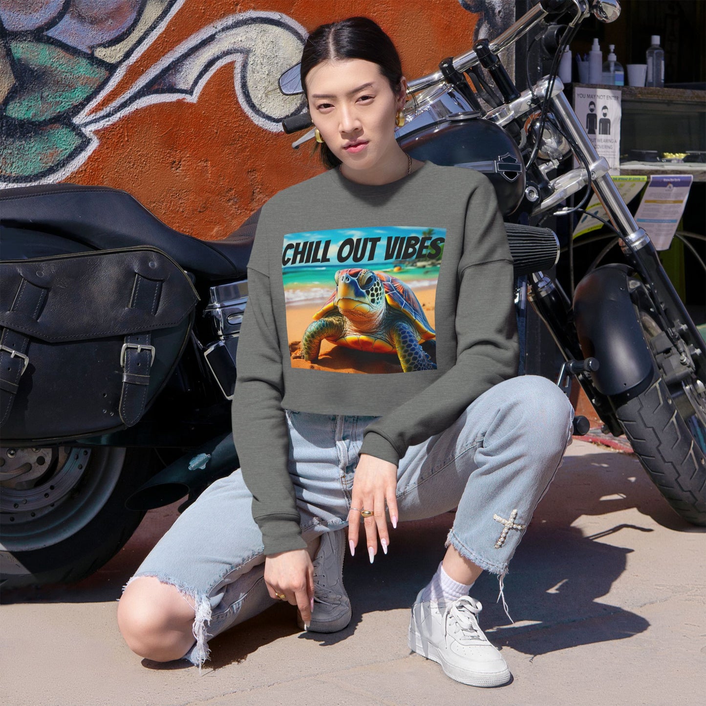 Women's Cropped Sweatshirt