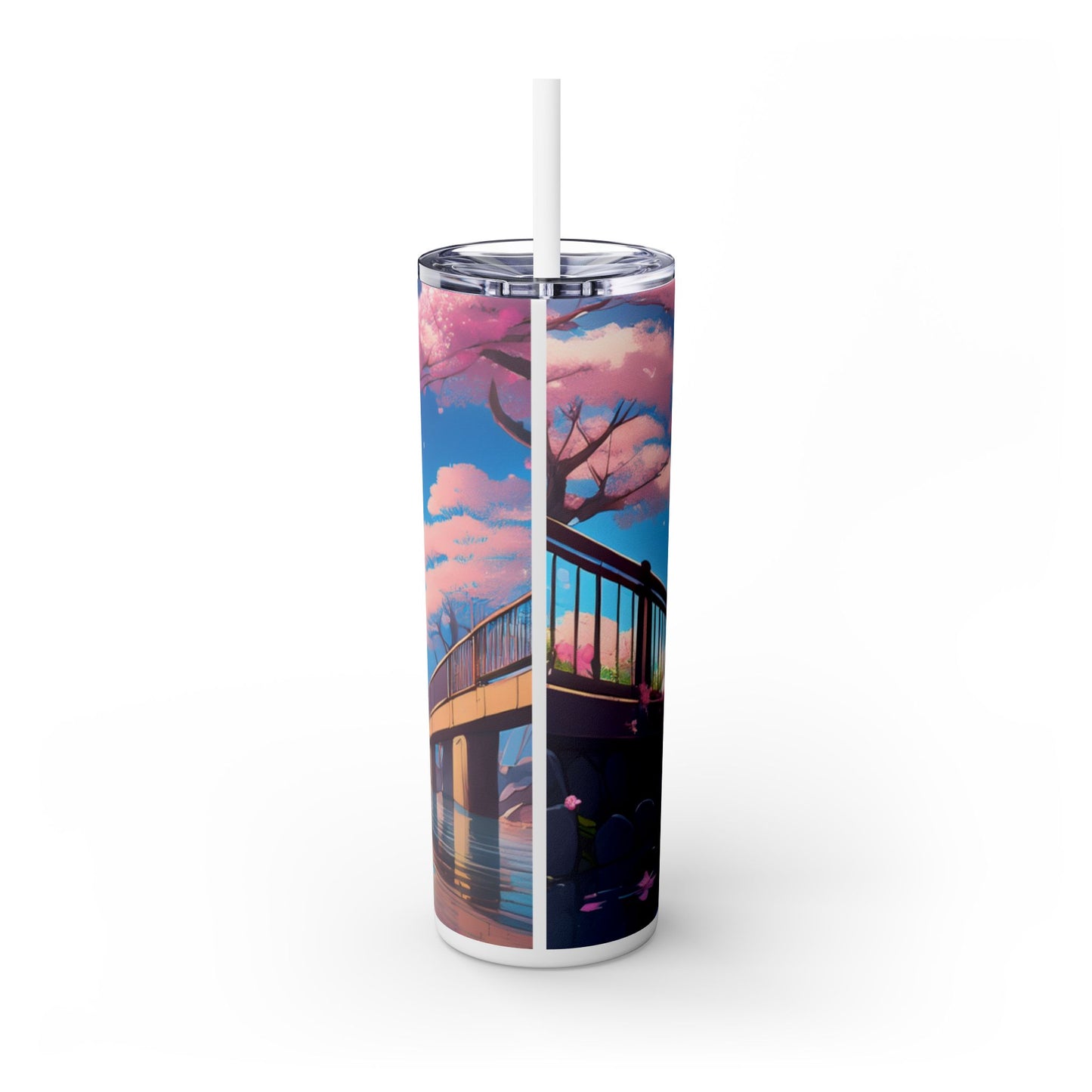 Skinny Tumbler with Straw, 20oz