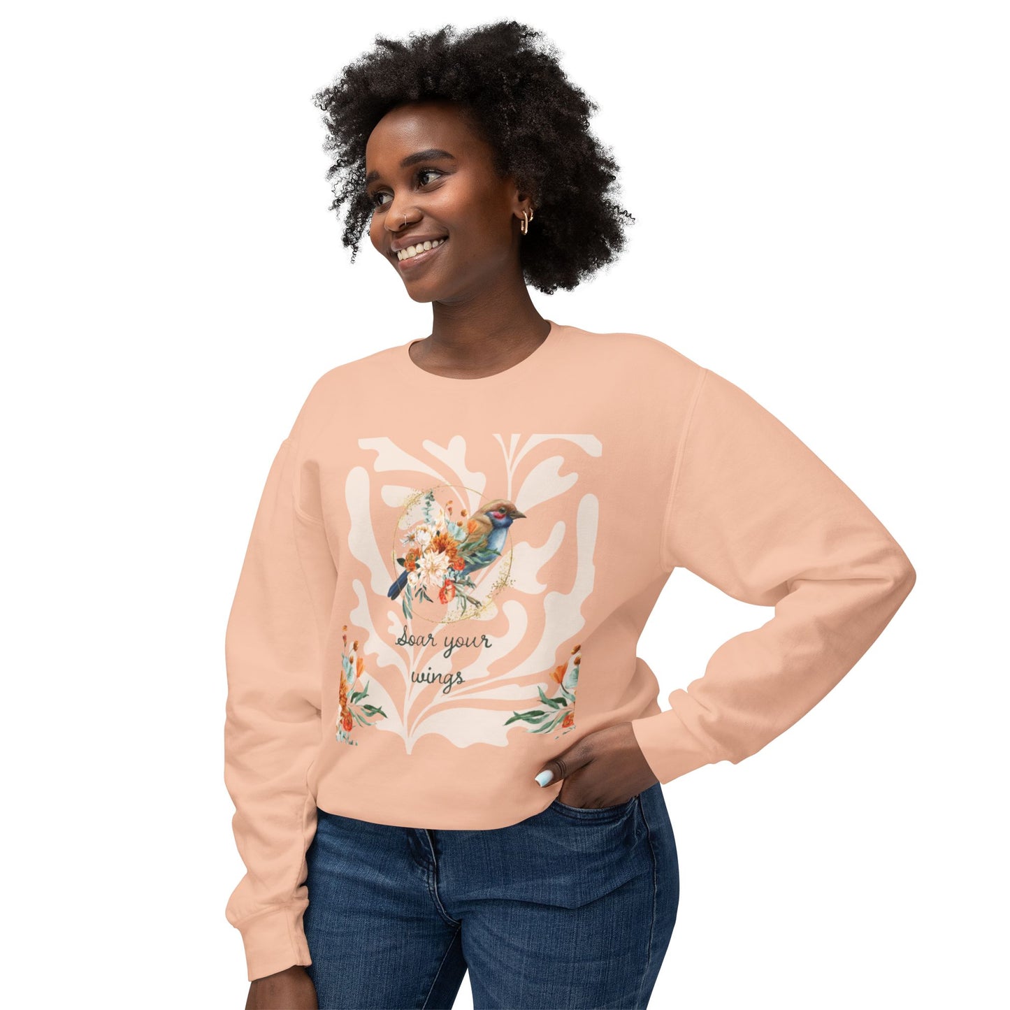 Unisex Lightweight Crewneck Sweatshirt
