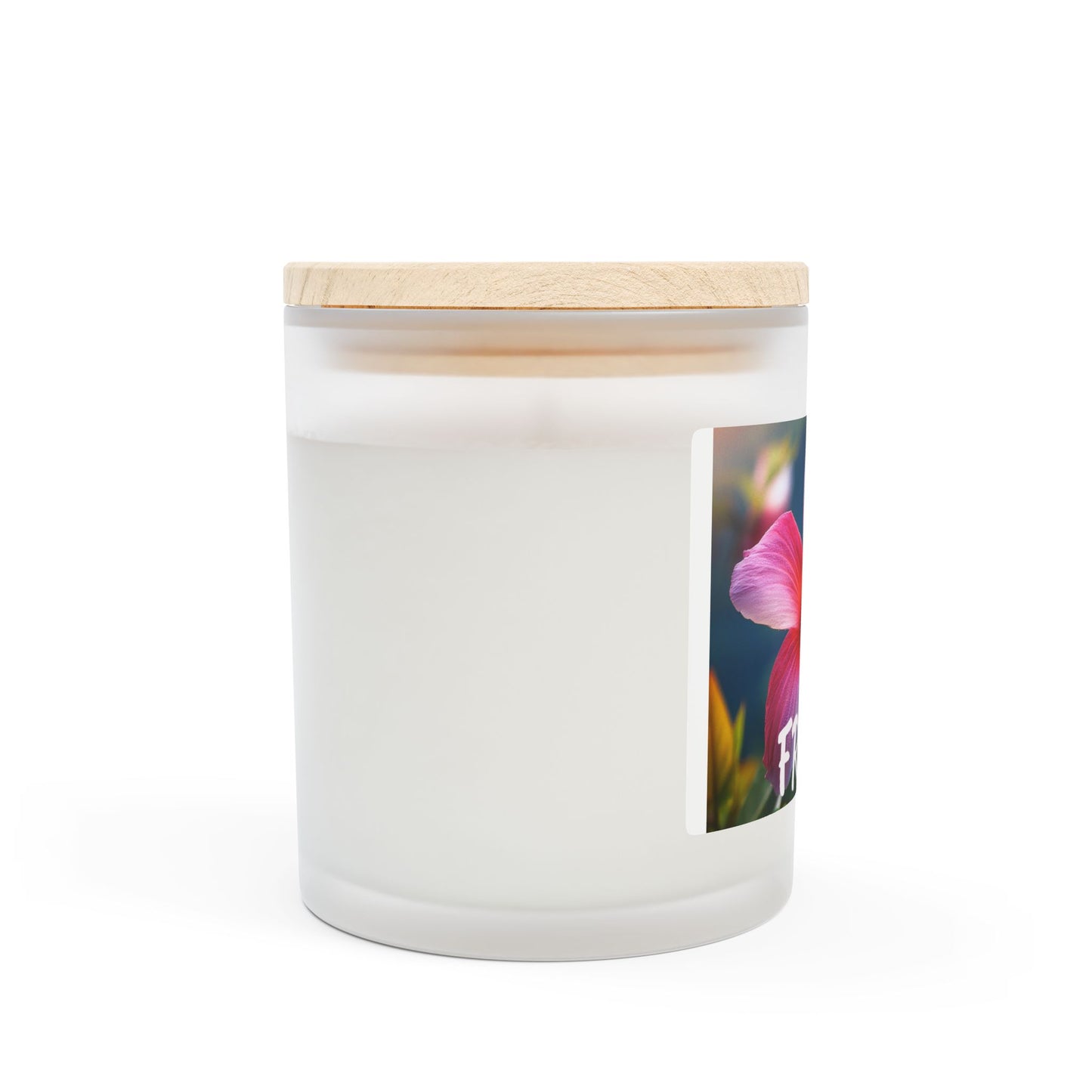 Frosted Glass Candle, 11oz