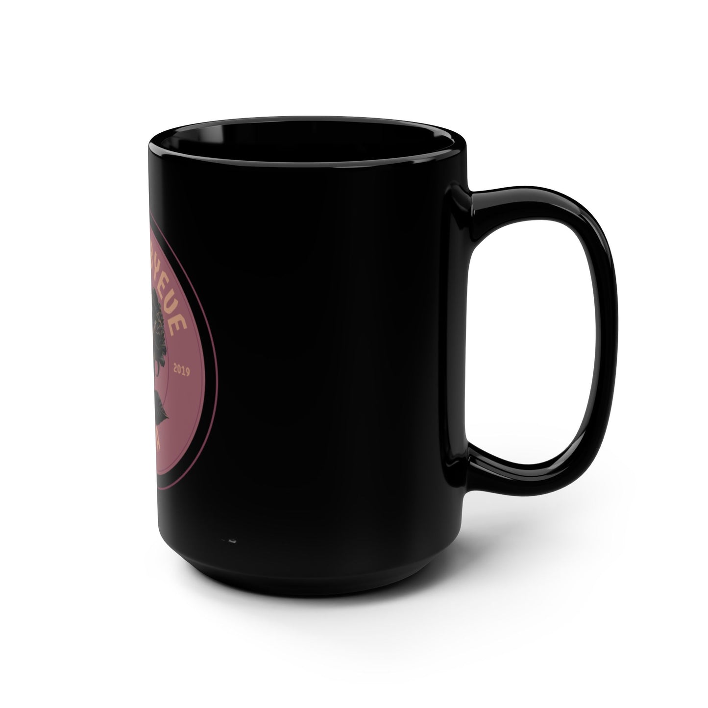 Black Mug, 15oz
